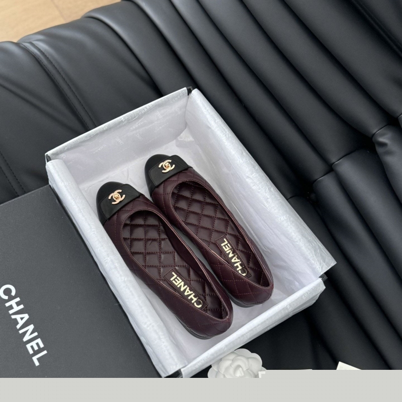 Ch*el flat shoes